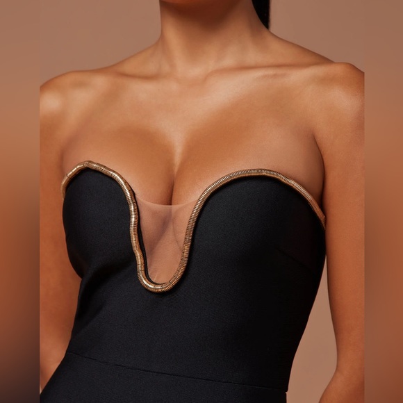 Black sexy night gown - Picture 4 of 4